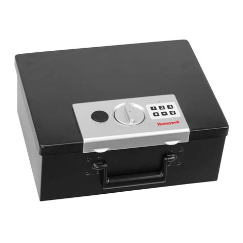 honeywell steel fire-resistant security box with digital lock|honeywell digital security box.